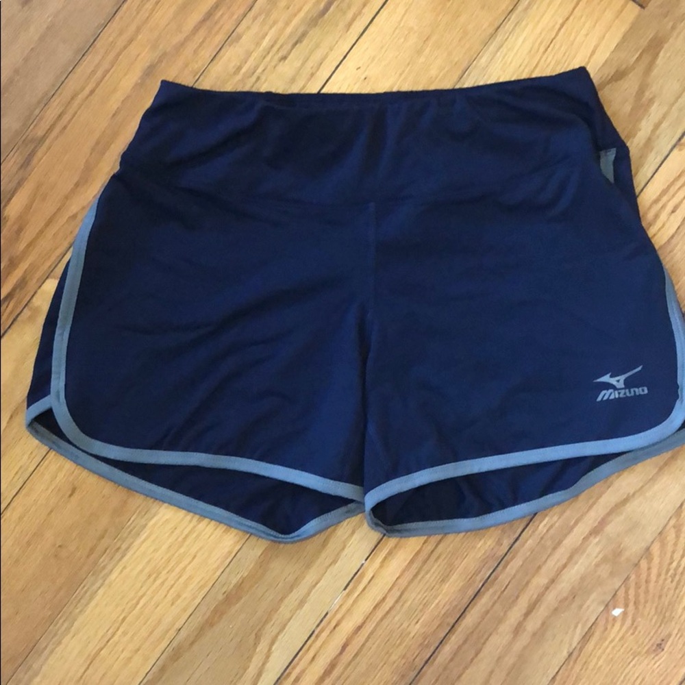 Navy Mizuno Performance Shorts
